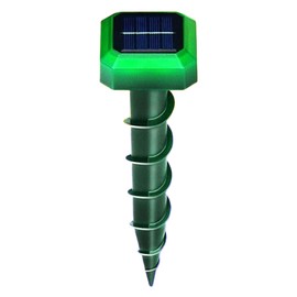 Gopher Repellents | Waterproof Solar Mole Repellents Ultrasonic,Ultrasonic Rodents Spikes Animal Control Gopher Repeller for Chipmunk, Squirrel & Mice