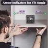 Huepar Professional Digital Protractor, Strong Magnetic, ±0.1° Accuracy, Precision Inclinometer