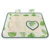 Green Fabric Oven Cover