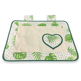 Green Fabric Oven Cover