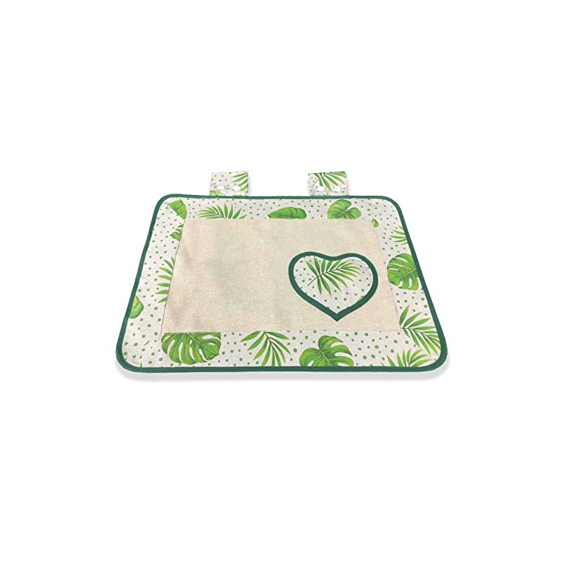 Green Fabric Oven Cover