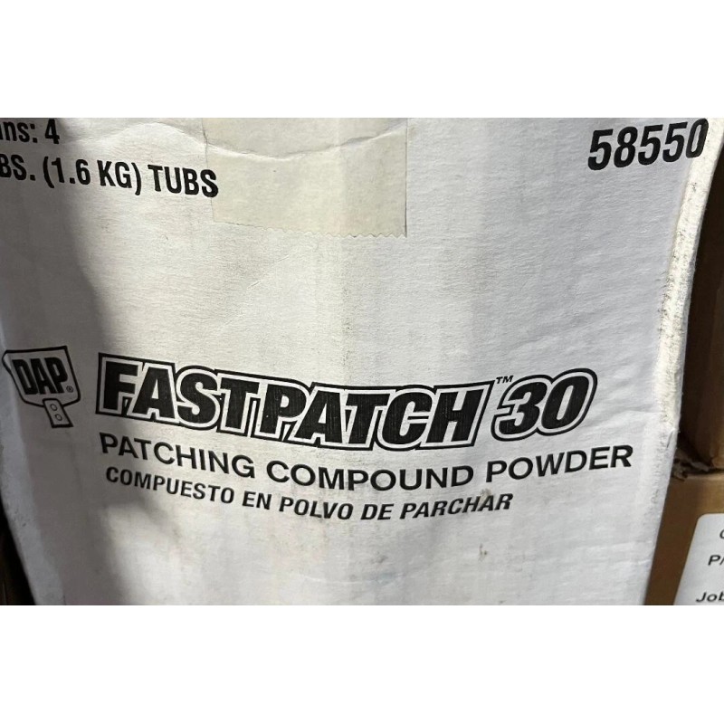 Dap #58550 Fastpatch 30 Patching Compound Powder 1.6KG TUB
