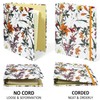 Mini 3 Ring Binder 5.5 x 8.5, 1 Inch Binder,