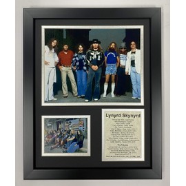Legends Never Die Lynyrd Skynyrd Framed Photo Collage, 11 by 14-Inch
