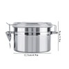 Airtight Coffee Container, Stainless Steel Coffee Container with Cover for