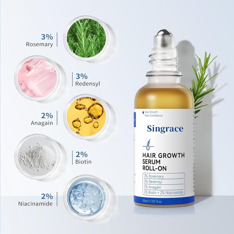Hair Growth Serum for Thinning Hair | Strengthens & Thickens