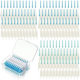 Baluue 200 Cepillos Interdentales PortáTiles Flexibles Para Limpieza Efectiva Entre Dientes Y Brackets Herramienta Desechable Para Cuidado Bucal
