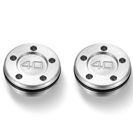 ROYMADE 5g/10g/15g/20g/25g/30g/35g/40g, 1 par (2 piezas) Pesas de palo de golf para putters Scotty Cameron accesorios de golf (color plateado, 2 unidades de 40g pesos)