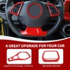 RAZPOY for Camaro Interior Trim Kit, 6PCS Gear Shift Panel