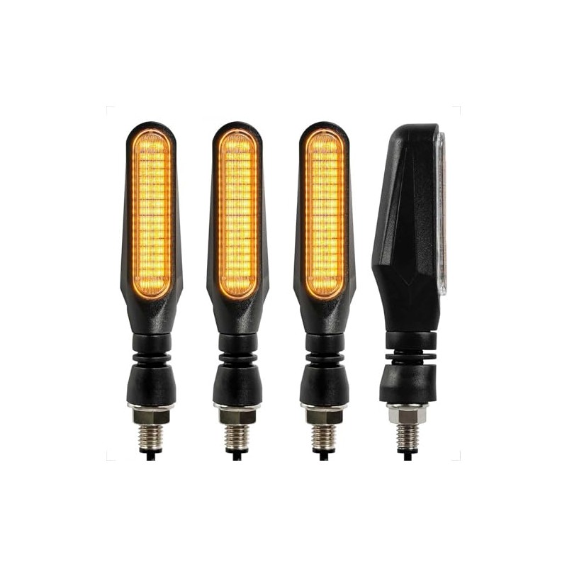 evermotor Motorcycle Indicator, Universal 12 V LED Indicator Motorcycle E