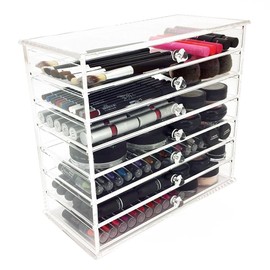 OnDisplay Caitlyn 7 Tier Acrylic Cosmetic/Makeup Organizer