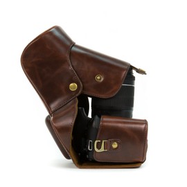 MegaGear Ever Ready Leather Camera Case, Bag - Protective Cover for Canon EOS Rebel T3i