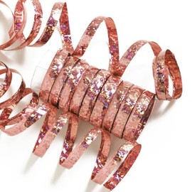 Creative Party M298 Holographic Streamers, Rose Gold, 1.9m (6.5ft)