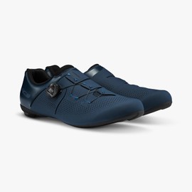 SHIMANO SH-RC302 Bicycle Shoes, Navy, 8.5-9 Men