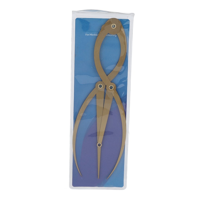 Eyebrow Ruler Multifunctional Stainless Steel 3 Point Positioning Ruler for