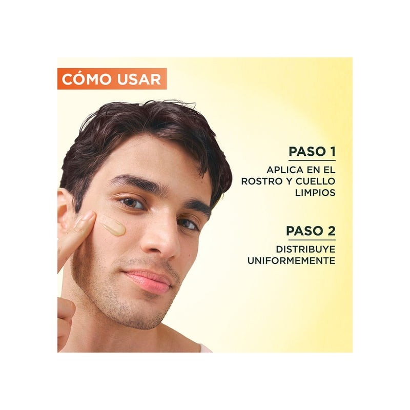 Hidratante Garnier Toque Seco Antimanchas con Vitamina C y Acido