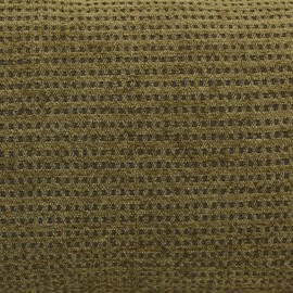 Blazing Needles Corded Jacquard Chenille Throw Pillows (Set of 2), 18", Gingham Brown