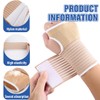 Handgelenkbandage, 4 Stück Atmungsaktiv Wrist Wrap Bandage Handgelenk, Handgelenkstütze Handbandage,