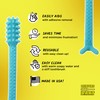Denture Dart V3 Hard Plastic Denture Brush - Denture Gel