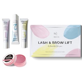 PERMANIA Eyelash Lift Kit, Brow Lamination Kit for Tube Design with Glue Balm