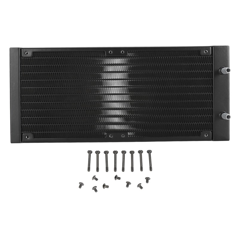 Water Cooling Radiator 12 Pipe 1bar Pressure Test Aluminum Alloy