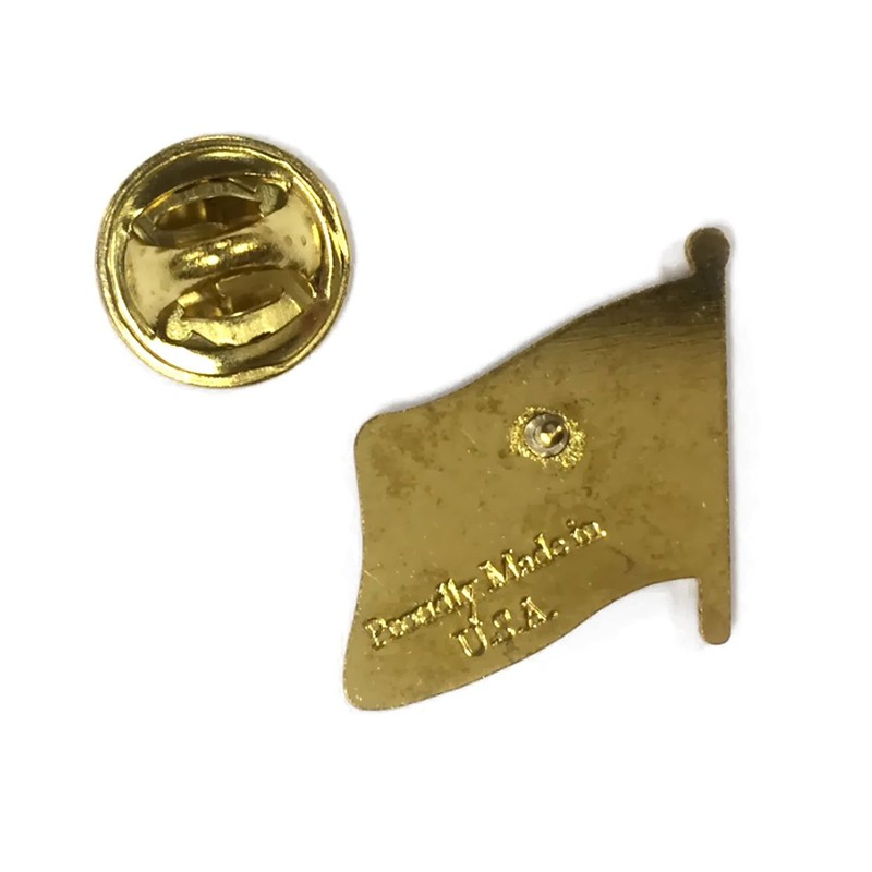 Join or Die Waving Flag Lapel Pin - Proudly Made