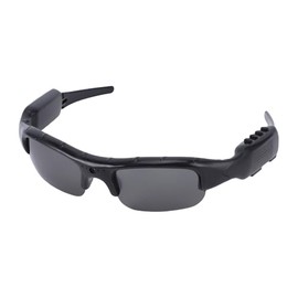 Tangxi Gafas de Cámara Inteligente, Grabación de Video HD Cámara de Gafas de Acción Deportiva Al Aire Libre, Fotos de 12MP y Videos de 1080p, Lente Po