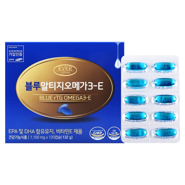 [On Sale] Blue RTZ Omega 3 RTIGomega RTG U Flaxseed Vitamin E / [온세일]블루알티지오메가3 알티지오메가 알티지유 아마씨 비타민e