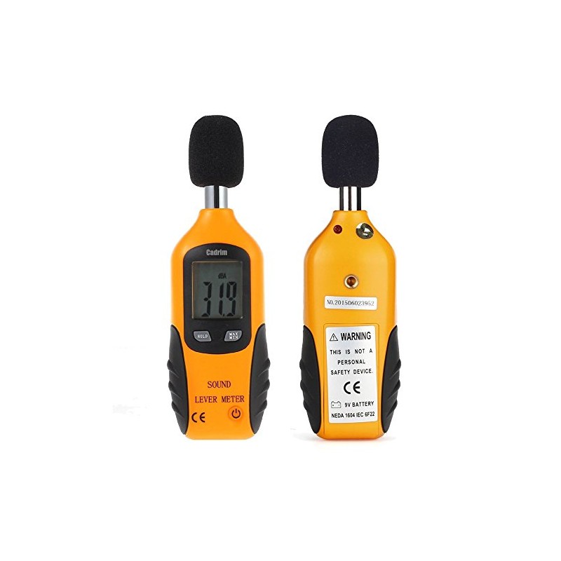 Cadrim Digital Sound Level Meter, Portable Sound Level Meter 30