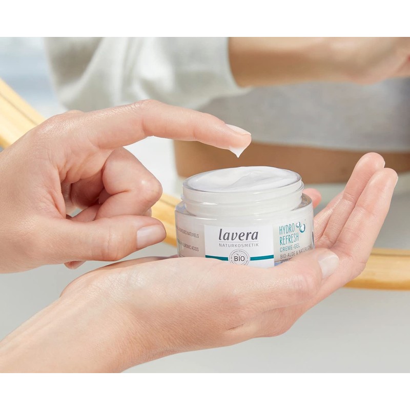 lavera Hydro Refresh Cream Gel with Algae and Hyaluronic Acid