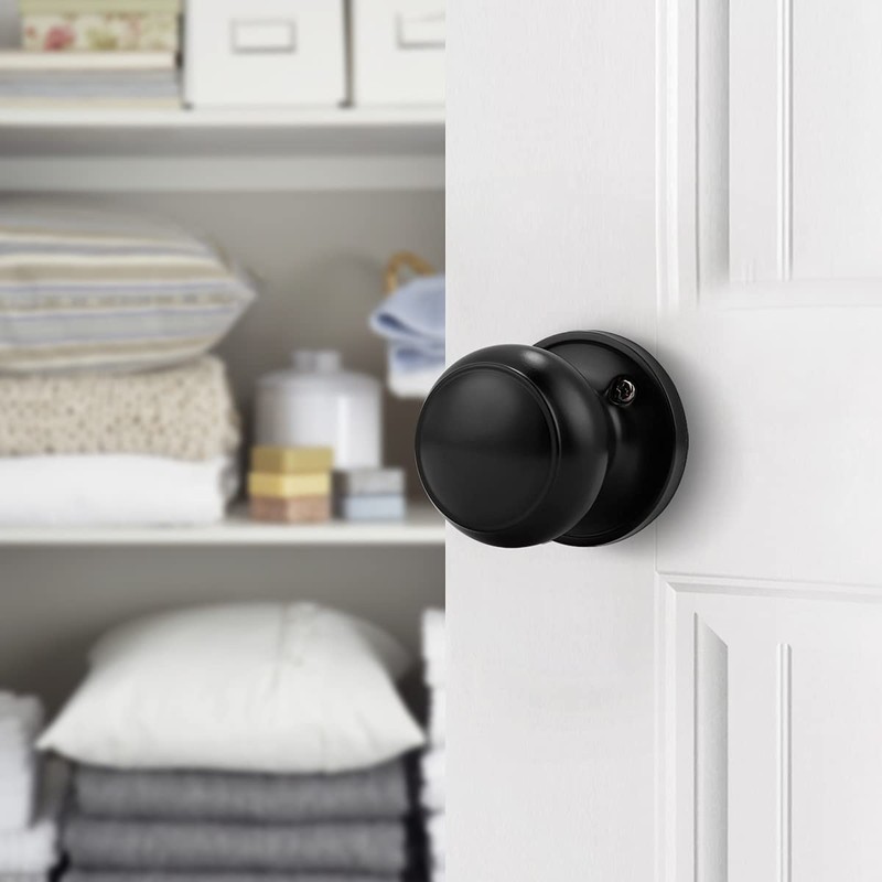 Probrico (10 Pack Classic Closet Door Knobs Dummy Door Knob,