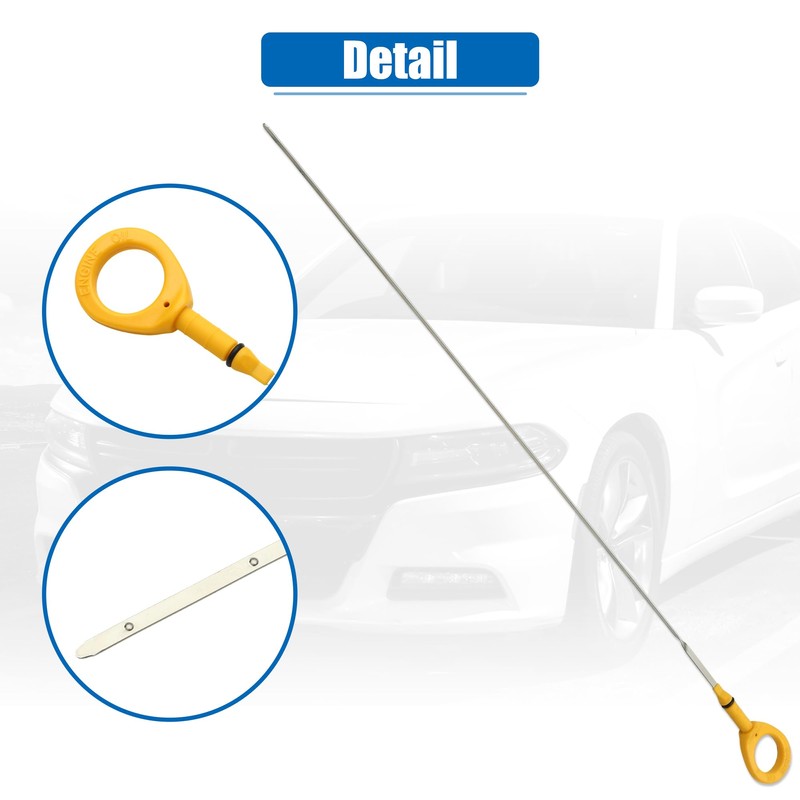 uxcell 1 Pcs Engine Oil Dipstick Engine Oil Fluid Level