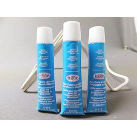 NON-TOXIC CEMENT for PLASTIC MODELS - Testors Tube Cement #3521 3-Pk ,#G14E6GE4R-GE 4-TEW6W201141