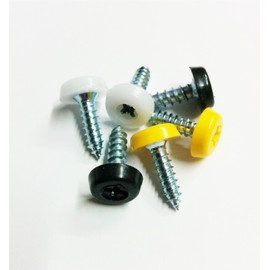 ButterFox earphonesCherished Registration Number Plate Fixing Oversized Screws Caps Mix Replacement