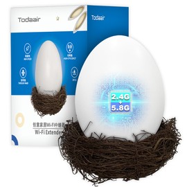Todaair Sleek WiFi Bird Egg | Modern Design, Bird's nest & Smart Home Ready