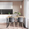 Esfos Pendant Ceiling Light Fixture, LED Kitchen Lighting Crystal Pendant