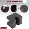 Rubber Jack Stand Pad For Axle Stands adapter Pinch Welds