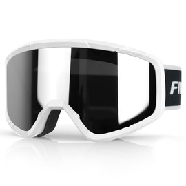 Findway kids Ski Goggles, Snowboard Goggles, OTG, UV Protection Compatible Helmet, Anti Fog Kids Ski Goggles for Skiing/Skating/Snowmobile, For boys girls Junior Teenager 3~14 Years