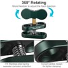 MINIFOCUS Aluminum 1" Ball Clamp Mount, Double Socket Arm, 360°