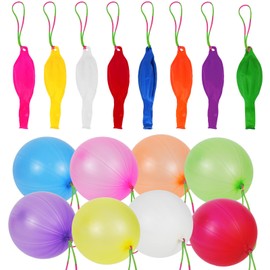 Neon Punch Balloons, (40-Pieces) Birthday Party Favors For Kids, Boys, and Girls, Stocking Stuffers for Kids, Heavy Duty, Pool Parties, Pinata Fillers, Easter Basket Gifts and More!