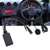 Car Radio Audio Input Cable Bluetooth 5.0 Media Aux Adapter