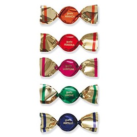 Mangini, Italian Mini Fruit Hard Candy Assort (Bye Frutta) (3 Lbs)