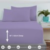 MistyMorning Extra Deep Fitted Sheet 16''/40cm, Egyptian Cotton bed sheets