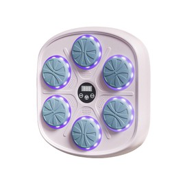 Music Boxing Machine for Kids & Adults, Smart Bluetooth Sounding Punch Machine 9 Modes & 9 Speeds, Wall Mounted Boxing Trainer for Home,Office and Gym