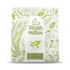 Vegan protein, unsweetened, vegetable protein powder from sprouted wild rice