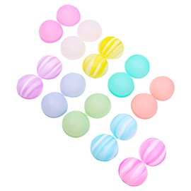Tiardey 10PCS Reusable Magnetic Water Balloons Water Bomb Self-Sealing Quick Filling Summer Toy for Party Water Park Family Game