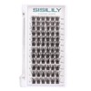SISILILY Individual Eyelashes, 72 Clusters, 3D Fake Lashes, Eyelash Clusters,