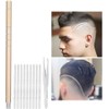 Pluma de Afeitar para Cejas, Herramienta para Peinar el Cabello,