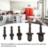 5pcs Copper Tube Expander Copper Pipe Swaging Tool Drill Bit