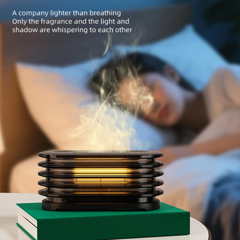 KISSWILL Aroma Diffuser, 120ml Ultrasonic Essential Oils Diffusers with Cool
